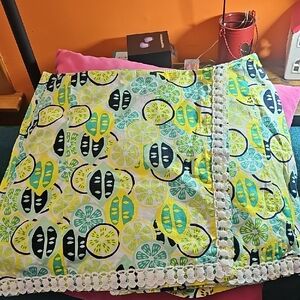 Crown And Ivy Skort, Cute Citrus Print, Size 4